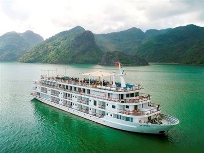 Du thuyền Paradise Grand sang trọng bậc nhất vịnh Lan Hạ