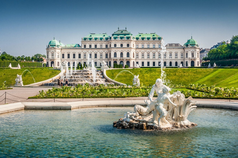 Belvedere Palace - Thủ đô Vienna