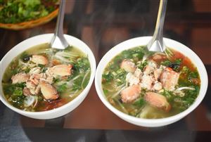 Bún cù kỳ - đặc sản mời khách ở Quảng Ninh