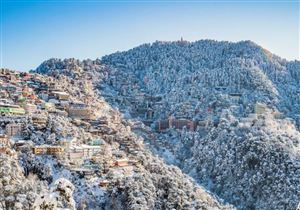 Thành phố tuyết giữa núi rừng Ấn Độ