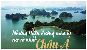 Những thiên đường mùa hè rực rỡ nhất Châu Á