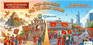 THÔNG BÁO NGHỈ LỄ GIỖ TỔ HÙNG VƯƠNG (10/3 ÂL) & 30/4 – 1/5