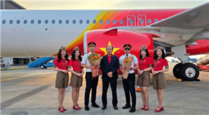 Vietjet đón ba tàu bay mới phục vụ cao điểm Tết 2026