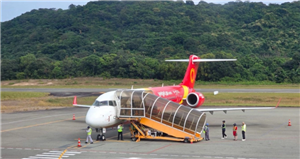 Vietjet gấp đôi chuyến bay đến Côn Đảo