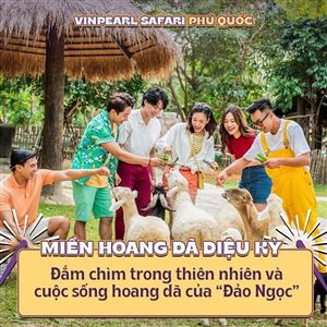 Lạc vào thiên nhiên hoang dã giữa đảo ngọc tại Vinpearl Safari Phú Quốc